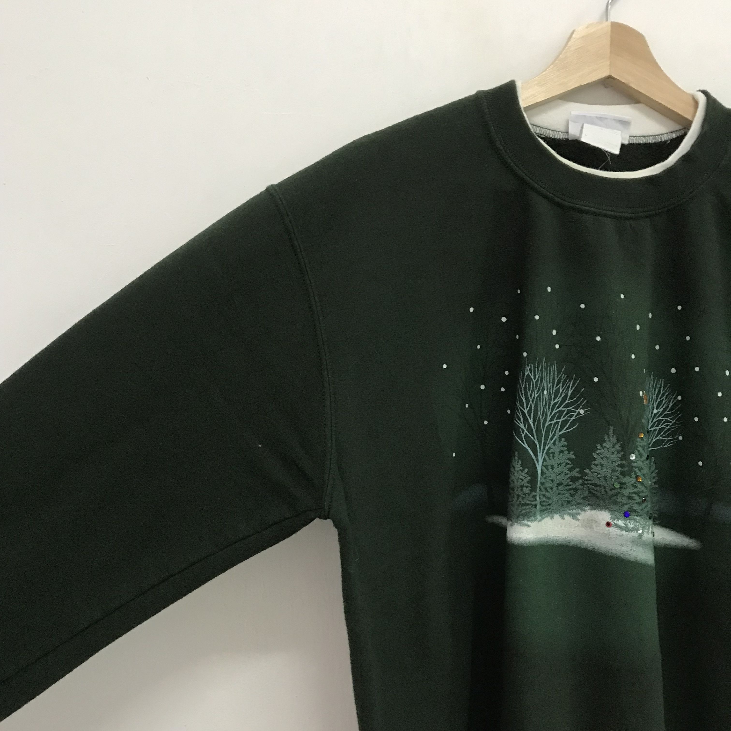 Vintage Vintage Morning Sun Green Sweatshirt - 188 Size US L / EU 52-54 / 3 - 4 Thumbnail