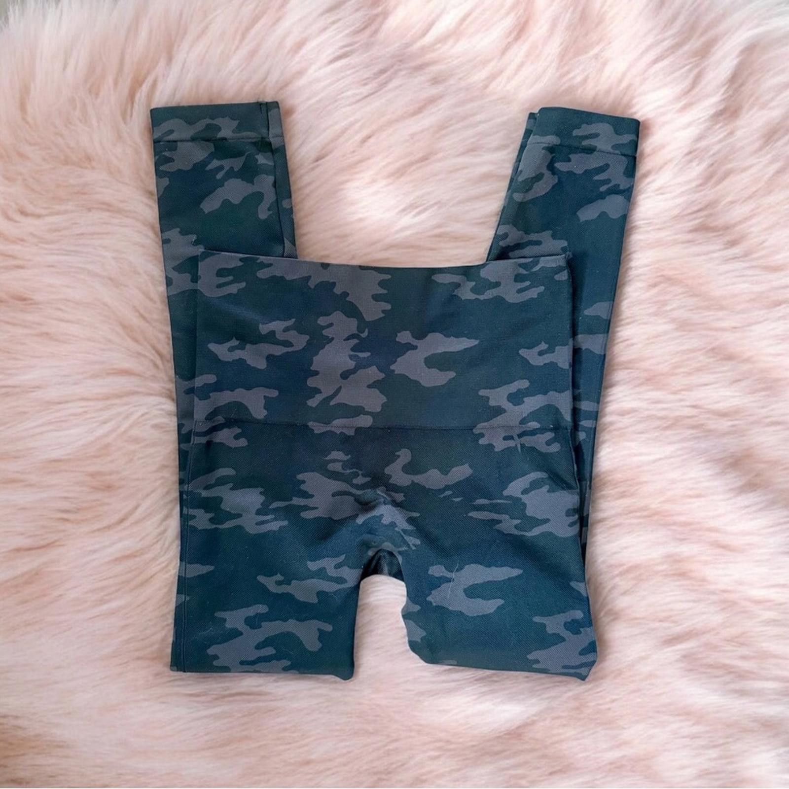 Domenico Spano SPANX Camo Leggings Size 32" / US 10 / IT 46 - 1 Thumbnail