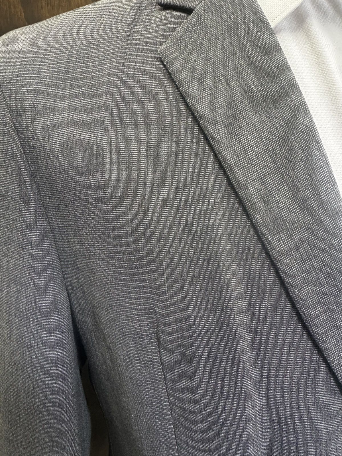 Black Label × Giorgio Armani Giorgio ARMANI Black Label Wool Silk Blend Jacket Size 40R - 14 Thumbnail