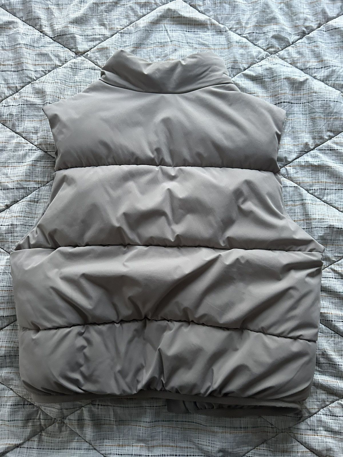Zara Beige Zara Puffer Vest Size US L / EU 52-54 / 3 - 2 Thumbnail