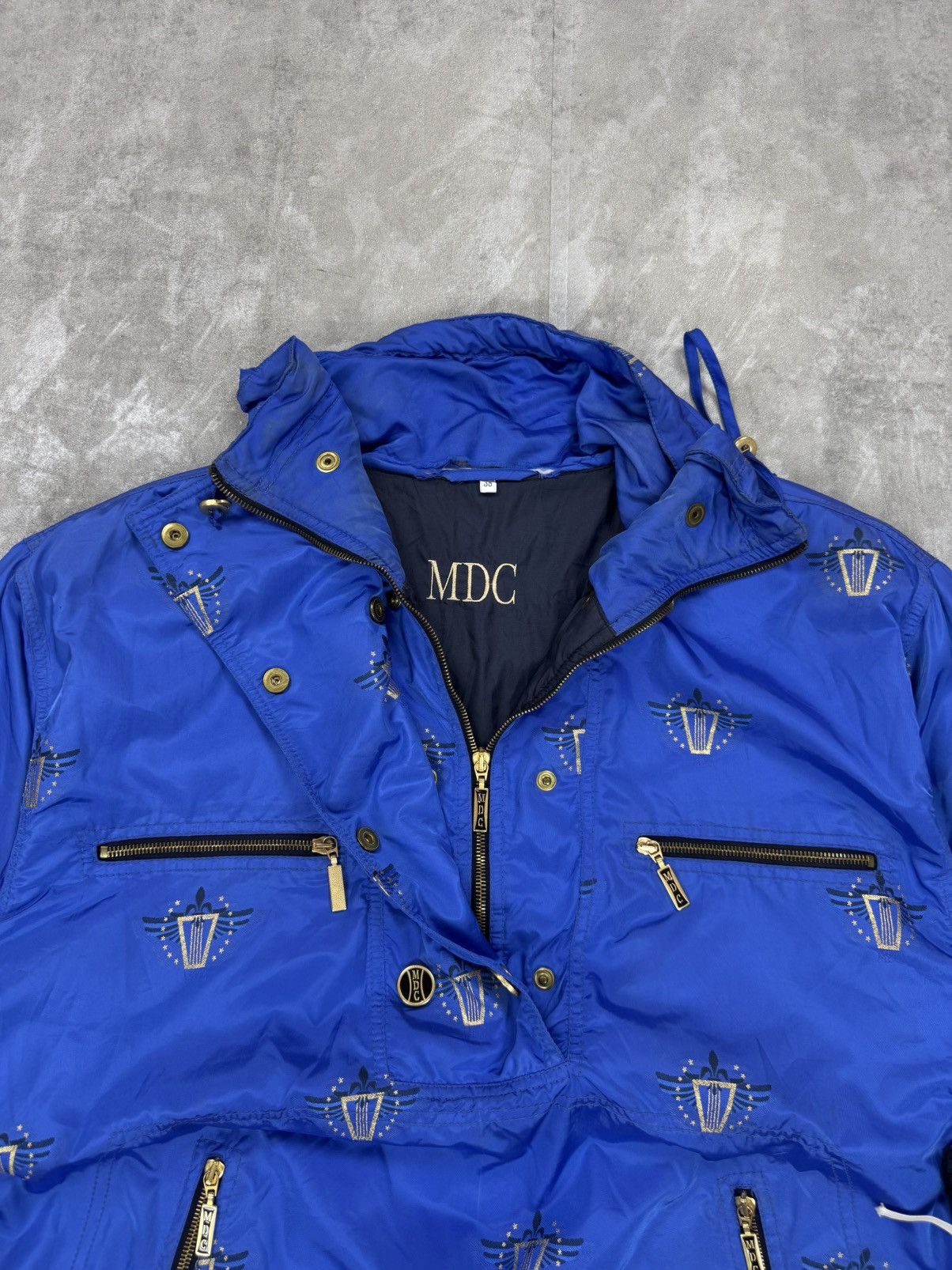 Other MDC vintge SKI jacket Womens snow winter funs half zip 90s Size M / US 6-8 / IT 42-44 - 3 Thumbnail