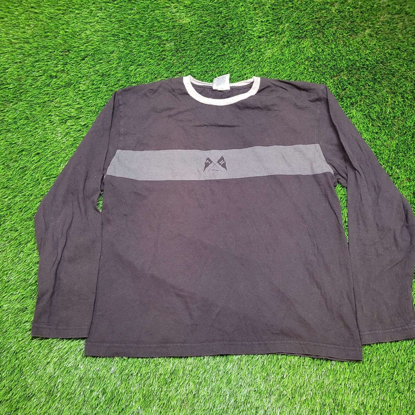 Tommy Hilfiger VTG Y2K Tommy Hilfiger Athletics Long Sleeve Shirt XL Size US XL / EU 56 / 4 - 1 Thumbnail