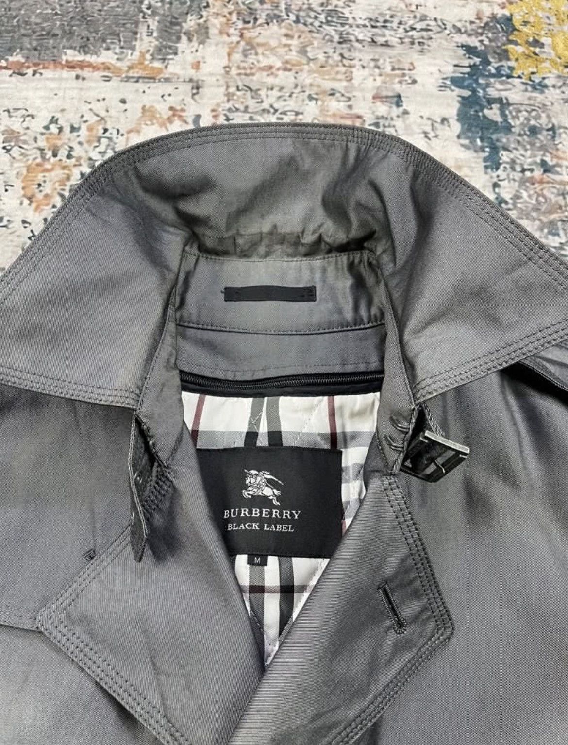 Burberry Burberry Black Trench Coat Size US M / EU 48-50 / 2 - 4 Thumbnail