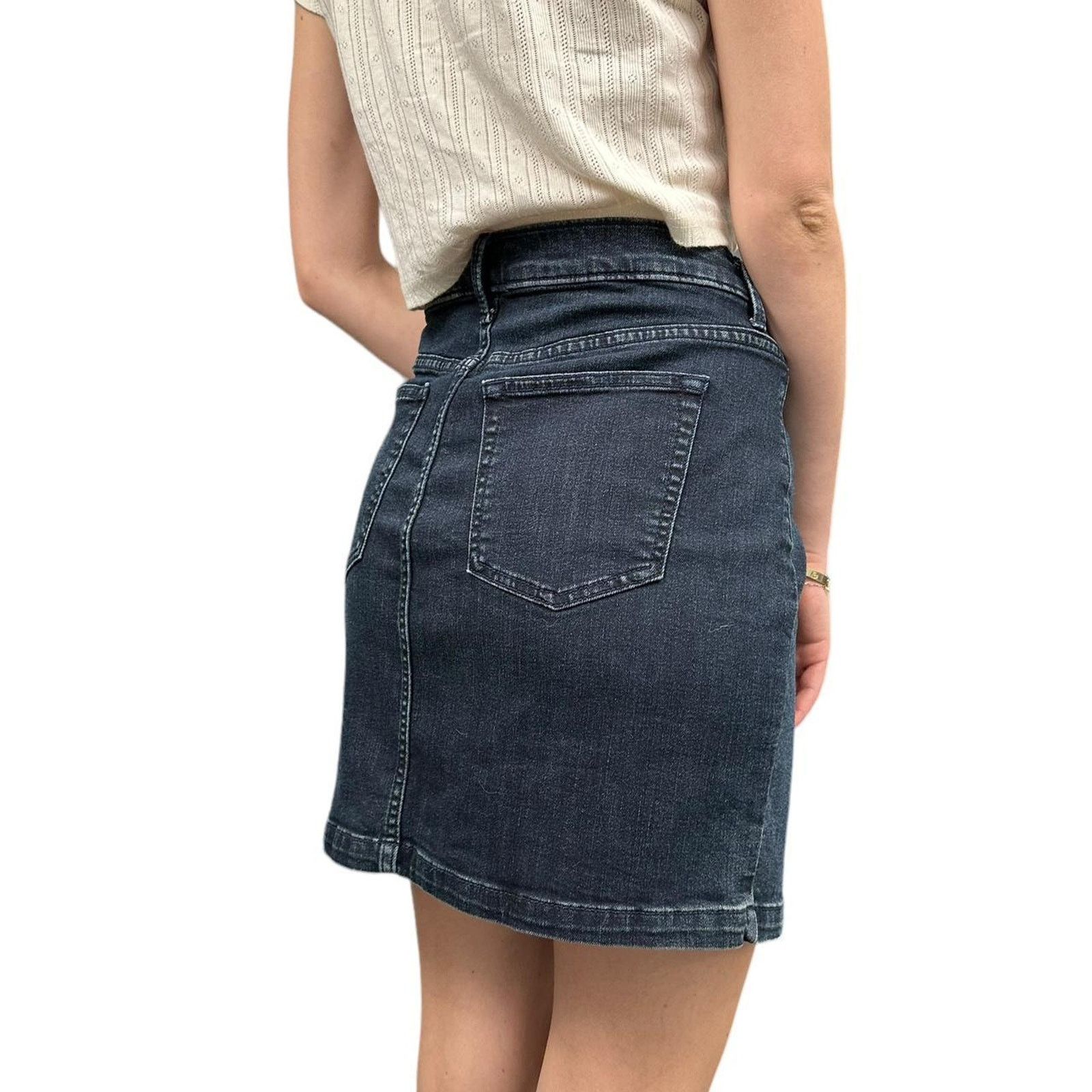 Banana Republic Denim skirt 30x16 Size 30" / US 8 / IT 44 - 3 Thumbnail