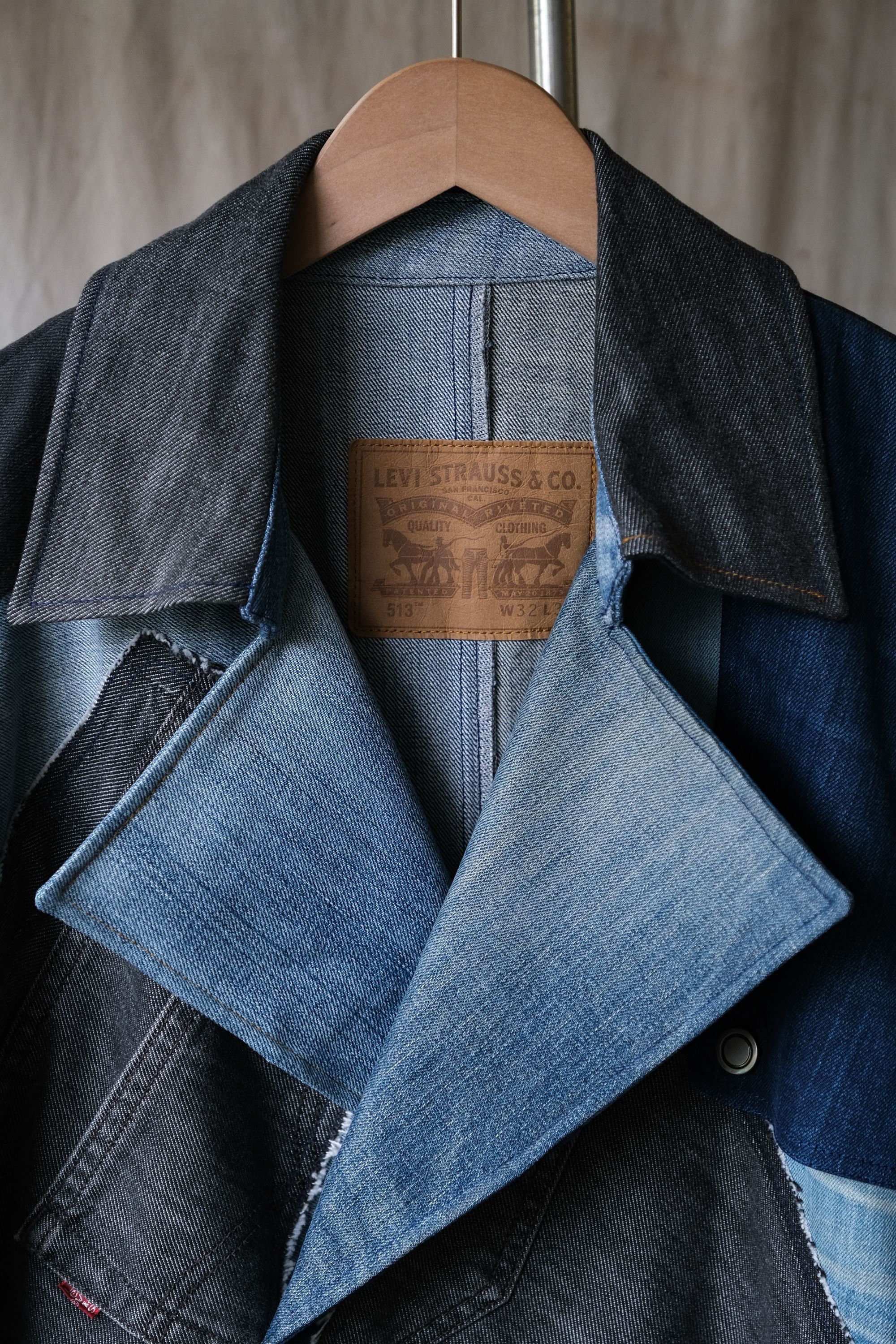Other Levi’s x Story Wear x TSUNG YU CHAN “Upcycling” Denim Coat Size US L / EU 52-54 / 3 - 6 Thumbnail