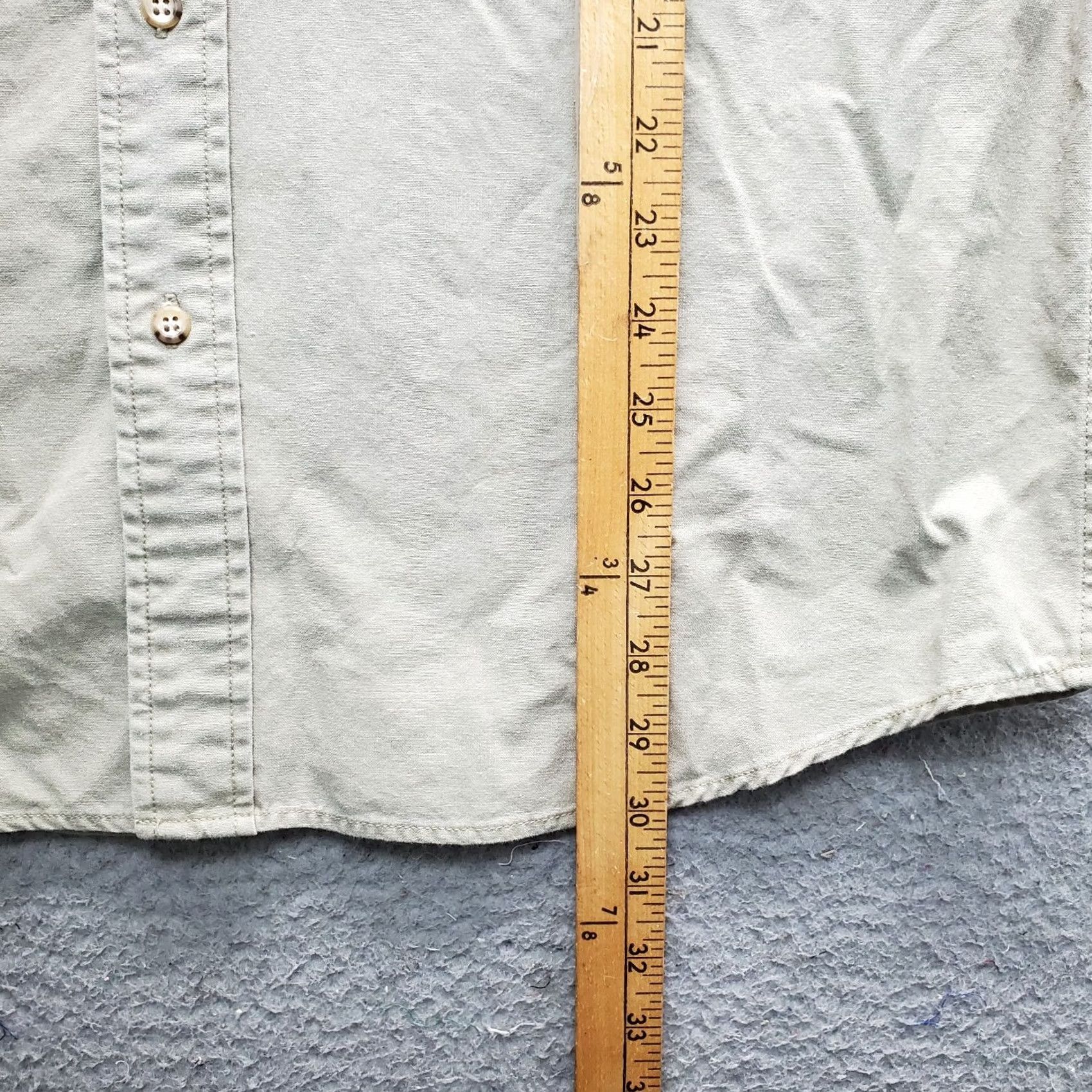 Vintage Woolrich Mens Button-Up Shirt Brown 100% Cotton Long Sleeve Collared Casual Shirt M Size US M / EU 48-50 / 2 - 3 Thumbnail