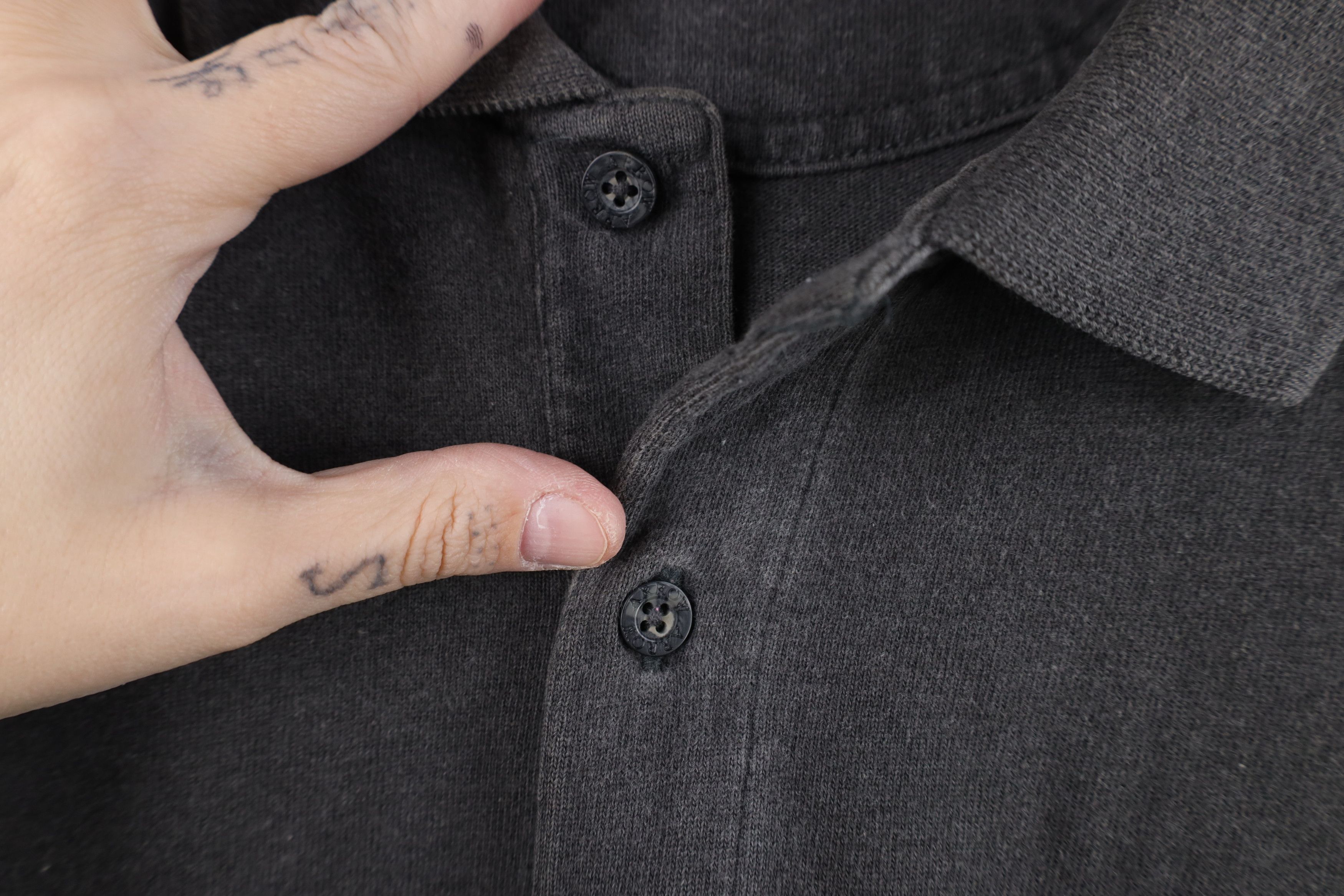 Vintage Vintage 90s Streetwear Block Heavy Long Sleeve Rugby Polo Size US XL / EU 56 / 4 - 4 Thumbnail