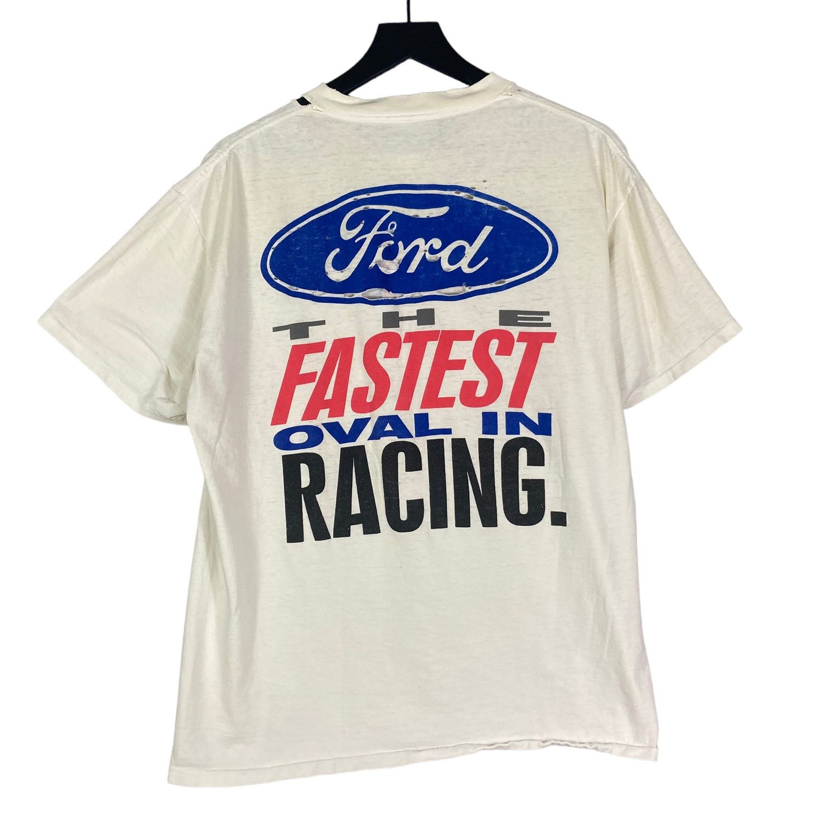 Other Vintage Ford Racing XL "Real Race Cars Don't Wear Bowties" Size US XL / EU 56 / 4 - 1 Thumbnail