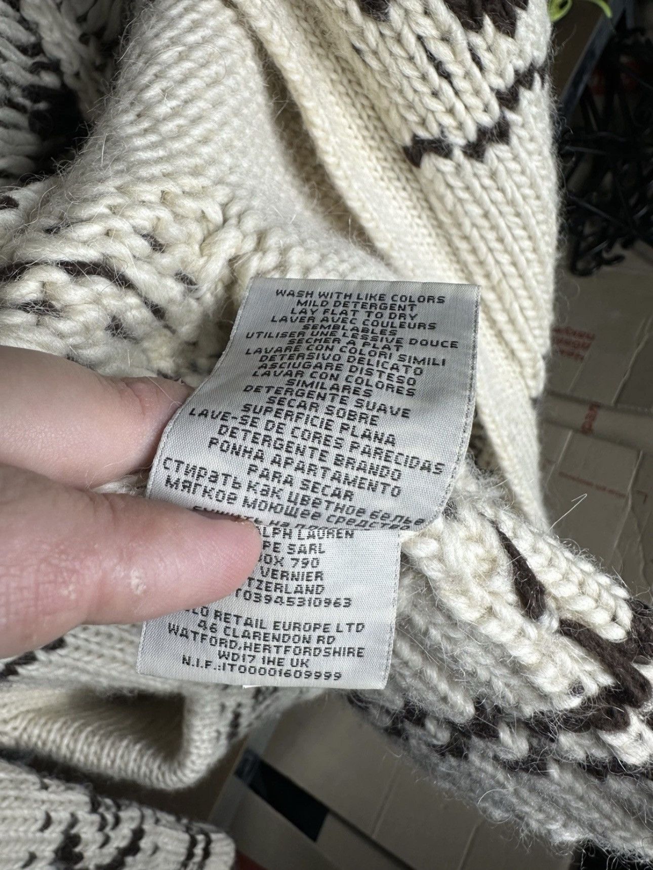 Denim & Supply Ralph Lauren Ralph Lauren Denim Supply Wool Alpaca Knit Cardigan Sweater Size L / US 10 / IT 46 - 5 Thumbnail