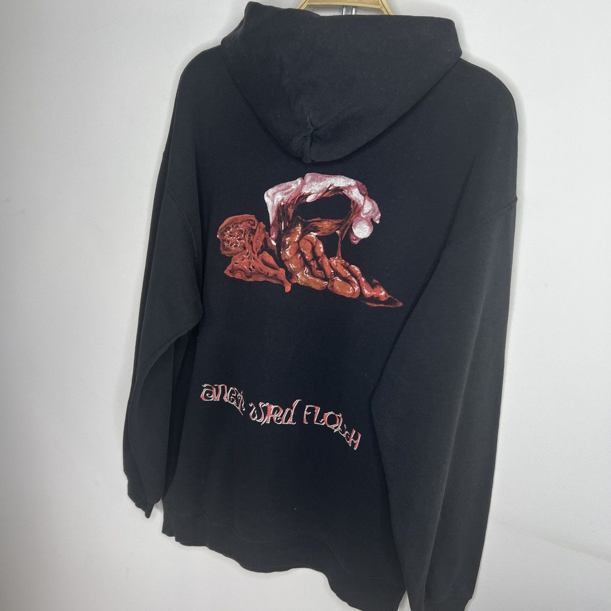 Band Tees Vintage Eisregen Hoodie Heavy Cotton Krebs macht frei Y2K Size US XL / EU 56 / 4 - 7 Thumbnail