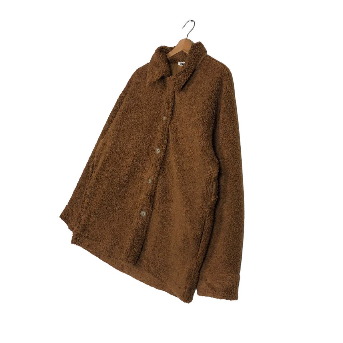 Japanese Brand 🔥VINTAGE BUTTON FLEECE JACKET UNIQLO UNDERCOVER Size US XL / EU 56 / 4 - 4 Thumbnail