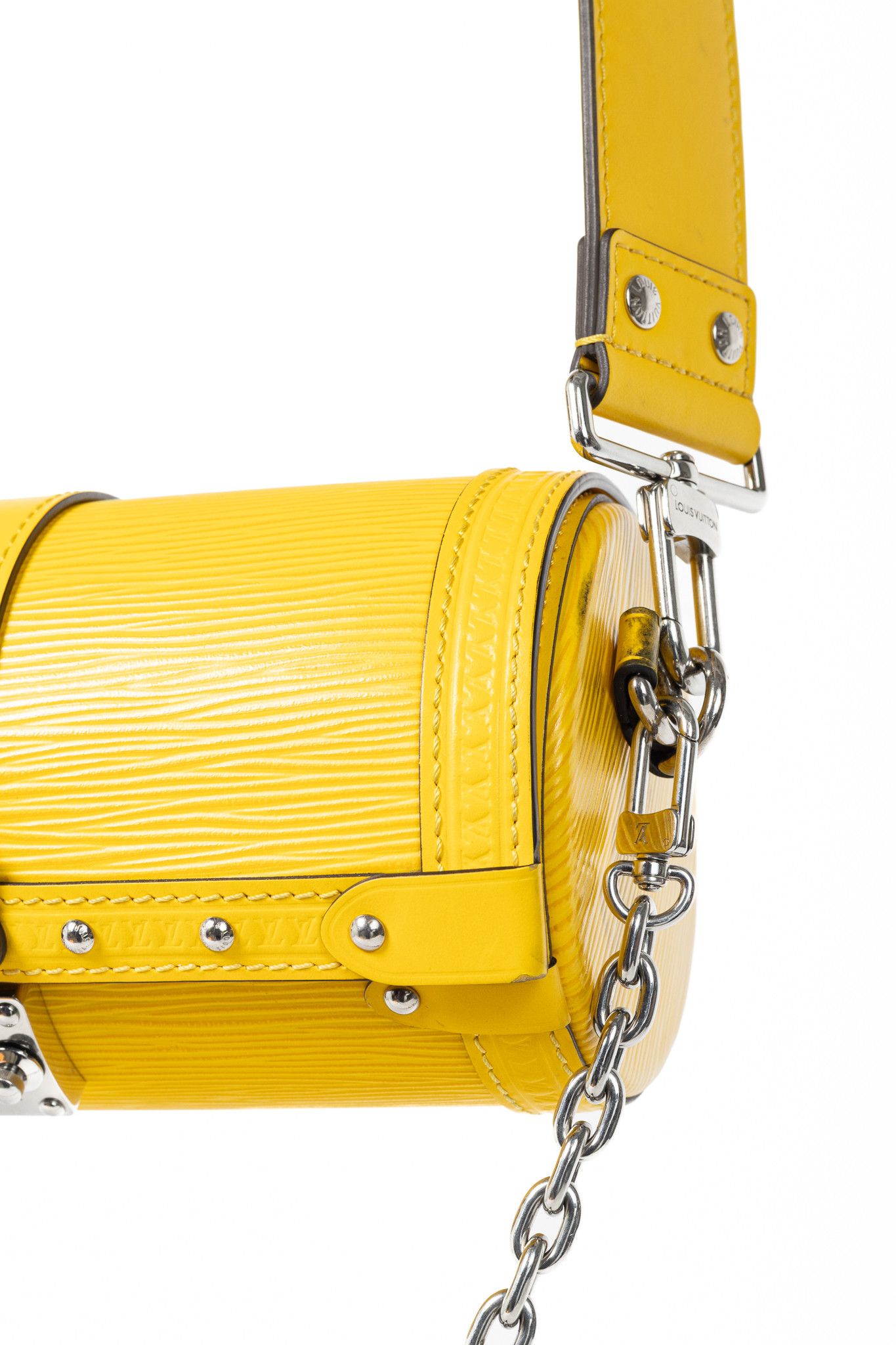 Louis Vuitton Louis Vuitton Papillon Trunk Jaune Epi Leather Handbag Size ONE SIZE - 7 Thumbnail