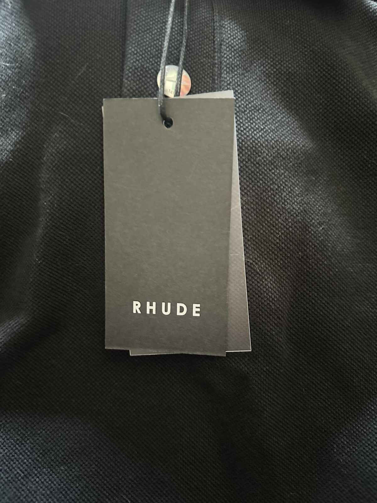 Rhude Rhude pique snap short sleeve polo Size US M / EU 48-50 / 2 - 5 Thumbnail