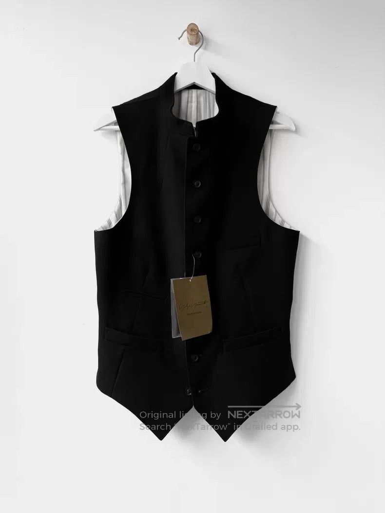 Yohji Yamamoto Yohji Yamamoto 24AW Standing Collar Military Vest Size US M / EU 48-50 / 2 - 2 Thumbnail