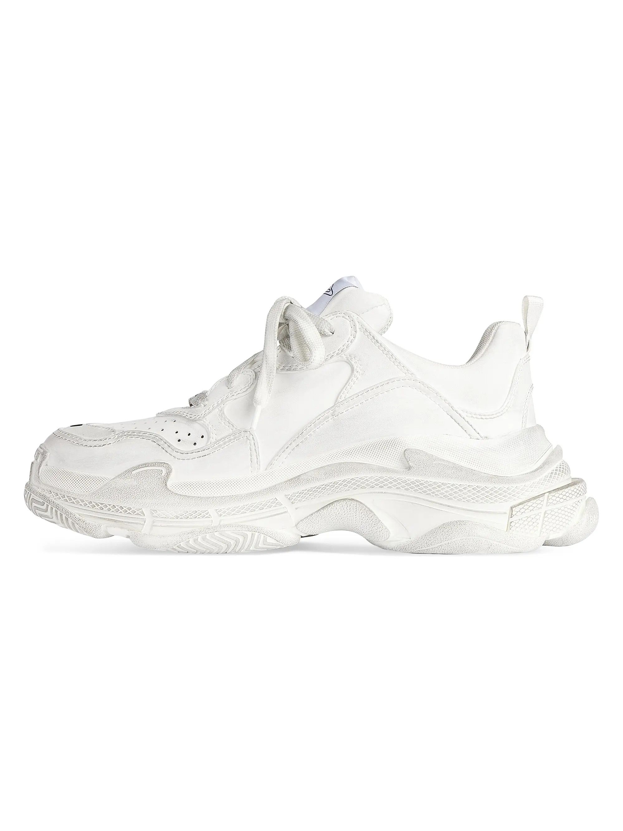 Balenciaga os11x0526 Triple S Sporty Sneakers in White Size US 10 / EU 43 - 3 Thumbnail