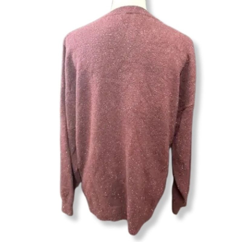 Treasure & Bond Treasure & Bond Sweater Wool Speckled Purple Women's M NWOT Size M / US 6-8 / IT 42-44 - 4 Thumbnail