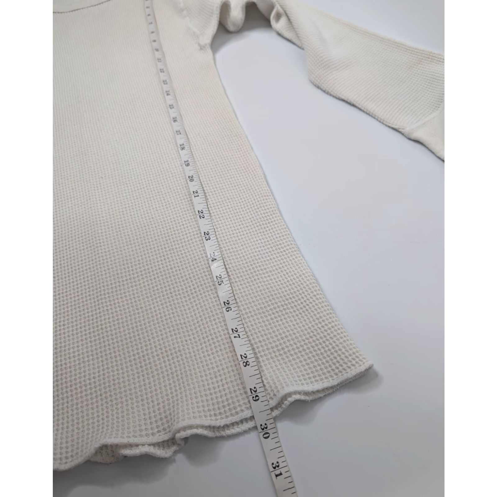 Vintage VINTAGE JE Morgan Long Johns Shirt Mens XL White Thermal Waffle Knit USA Made Size US XL / EU 56 / 4 - 4 Thumbnail
