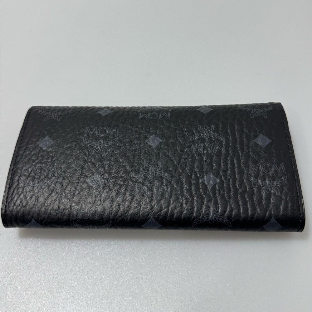 MCM MCM Tracy Wallet Monogram Logo Black Size ONE SIZE - 2 Thumbnail
