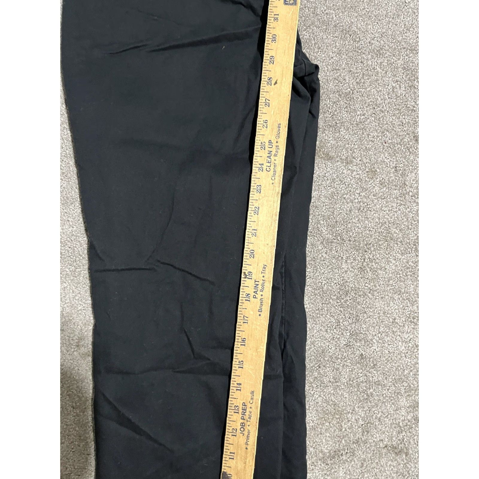 Old Navy Vintage Old Navy Women's Cotton Blend Chino Pants Black Size 10 Straight Leg Casual Size 32" / US 10 / IT 46 - 6 Thumbnail