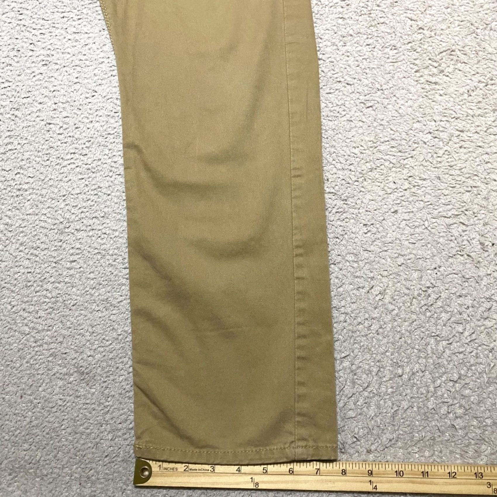 Levi's Levi's Denizen Mens Jeans 36x30 Beige Slim Taper Medium Wash Mid Rise 5-Pocket Denim Cotton Regular Type: Jeans Size US 36 / EU 52 - 5 Thumbnail
