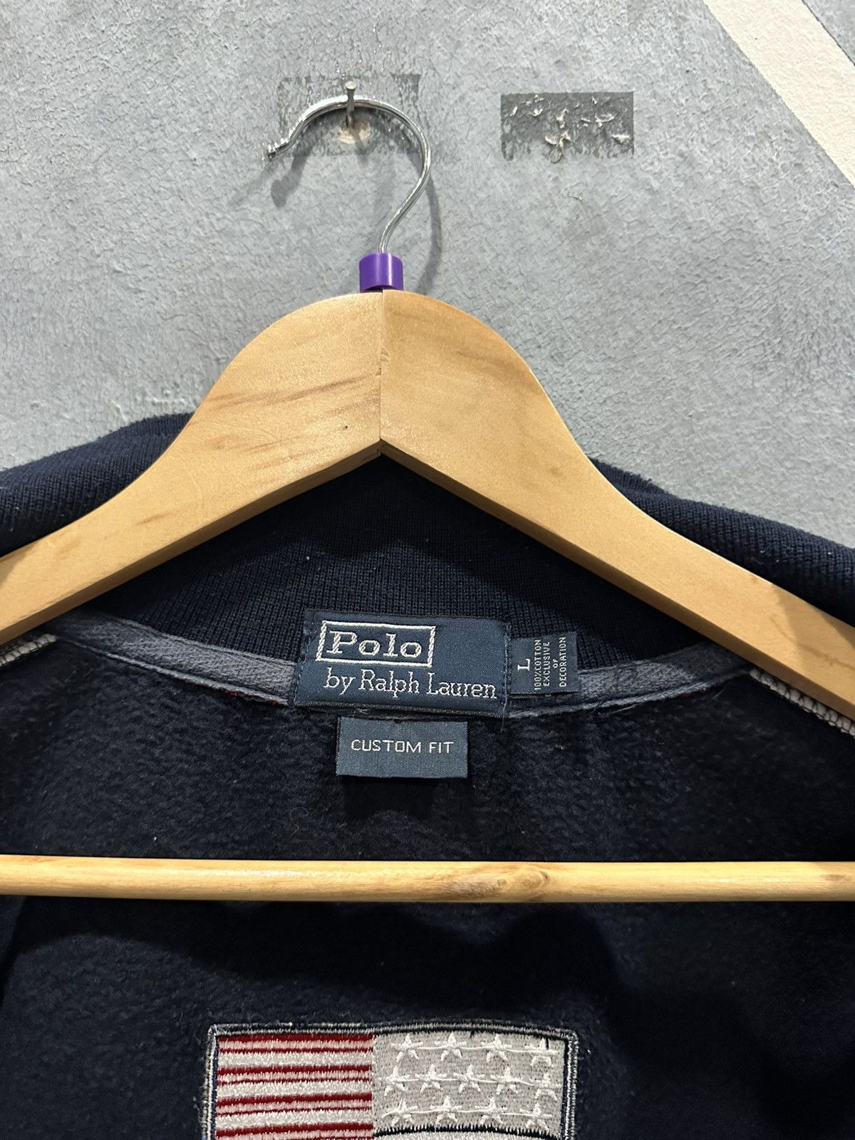 Polo Ralph Lauren Polo Ralph Lauren USA Zipper Sweatshirt Size US L / EU 52-54 / 3 - 8 Thumbnail