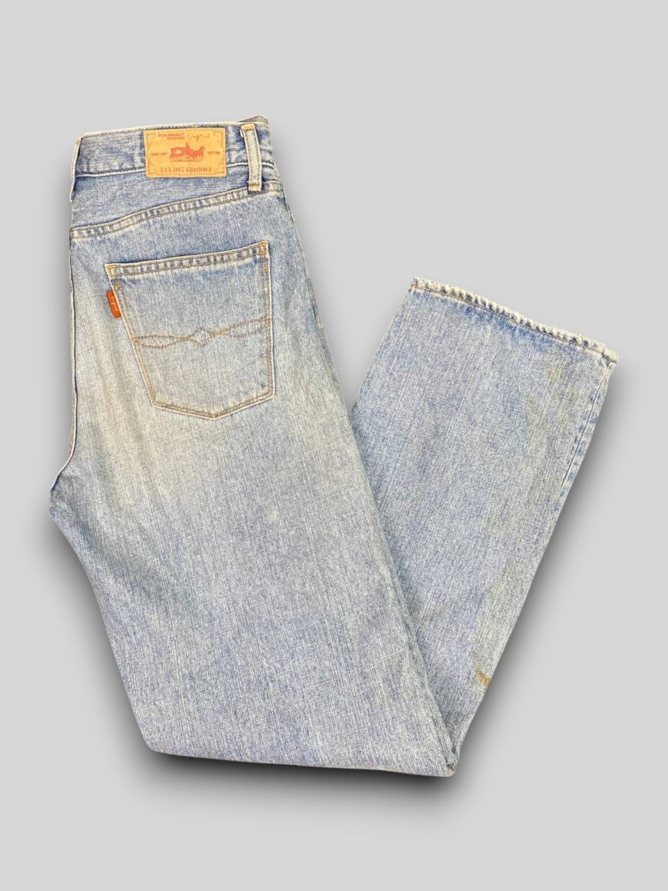 Japanese Brand ungrid japanese brand distressed denim nice design Size US 32 / EU 48 - 1 Thumbnail