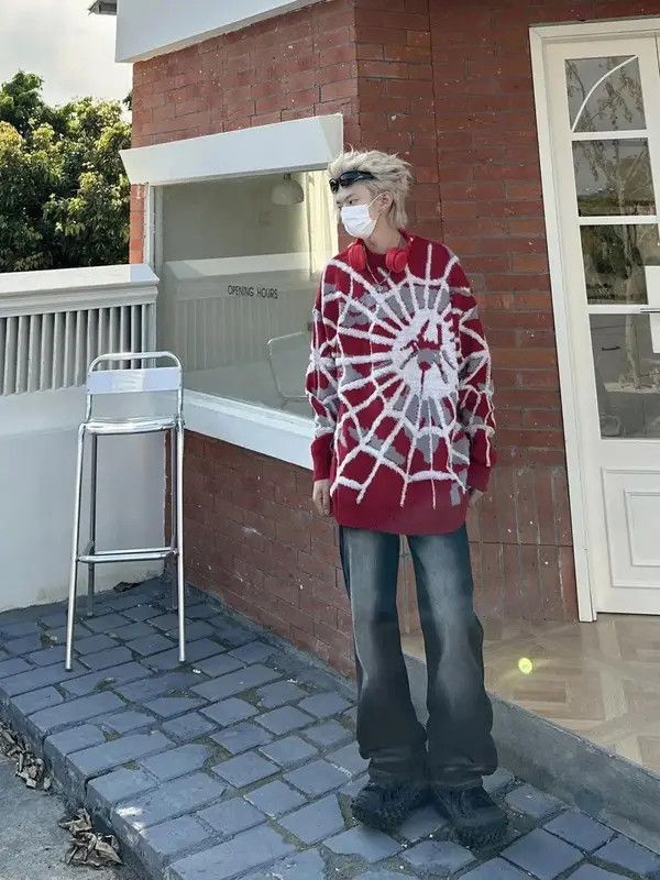 Vintage Chihiro x Nanae Spider Web Sweater Pullover y2k Size US M / EU 48-50 / 2 - 3 Thumbnail