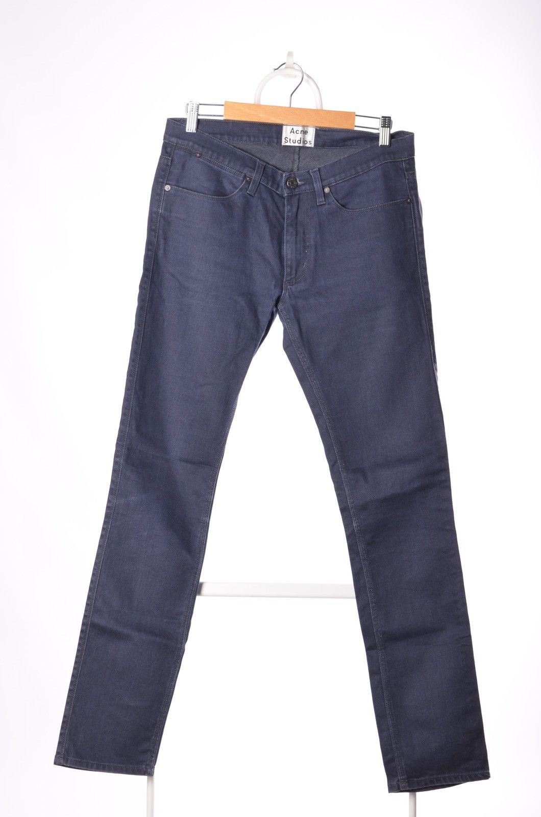 Acne Studios Acne Studios Max Blue Speed Denim Pants Jeans Slim Fit 31/32 Size US 31 - 3 Thumbnail