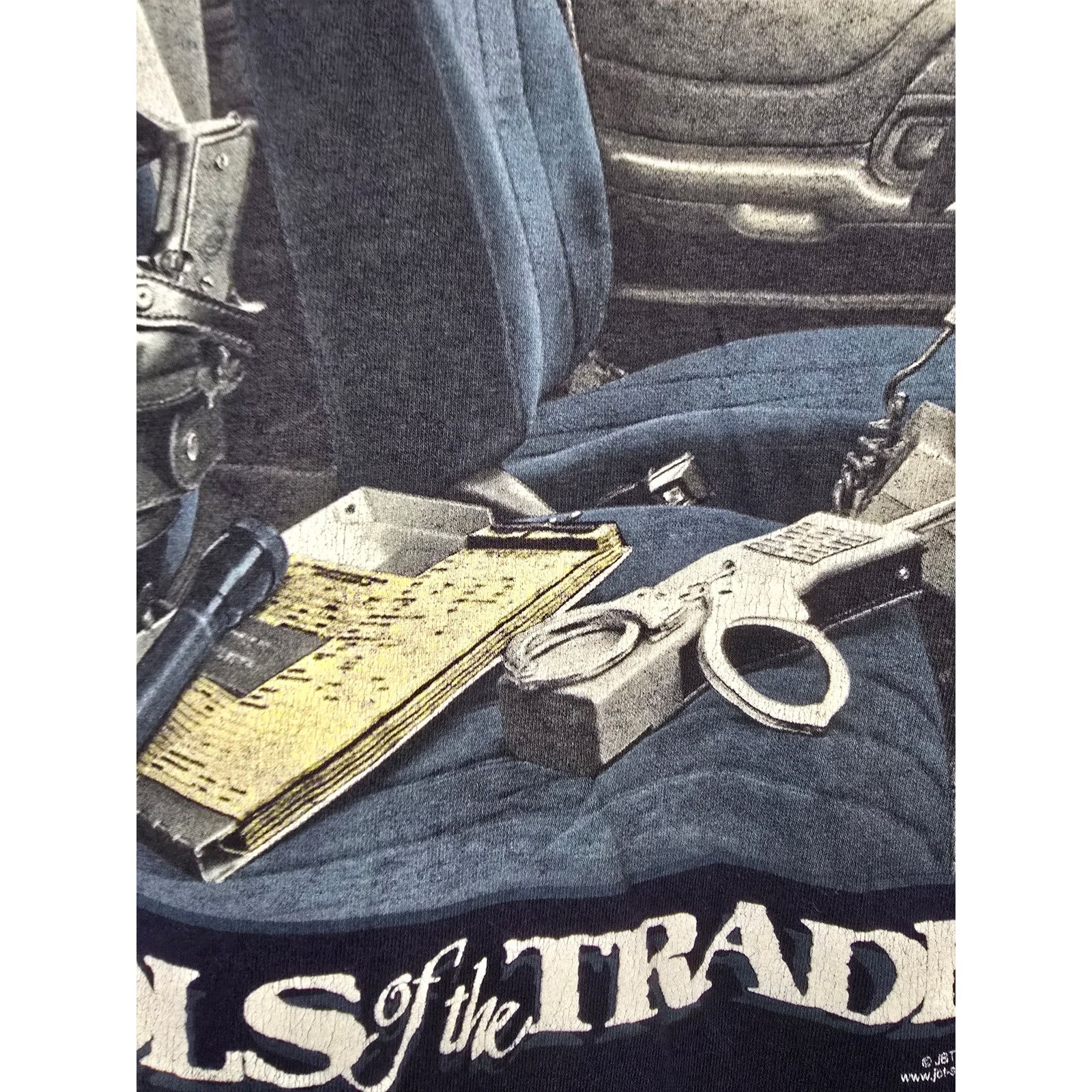 Other Vintage Tools Of The Trade Law Enforcement Blue L Police Tee Size US L / EU 52-54 / 3 - 4 Thumbnail