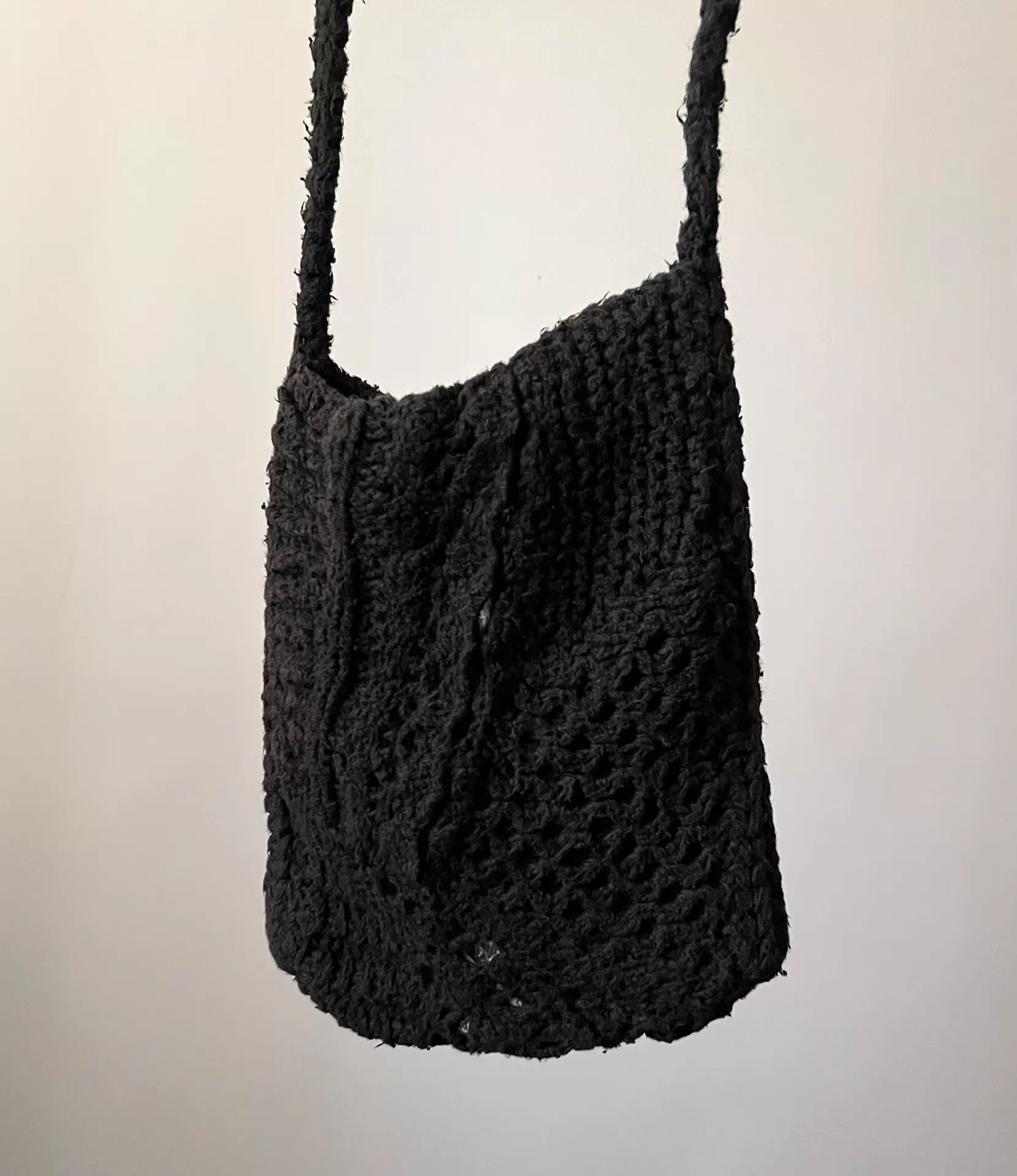 Number (N)ine Number (N)ine 03AW Grunge Knit Crossbody Bag Size ONE SIZE - 3 Thumbnail