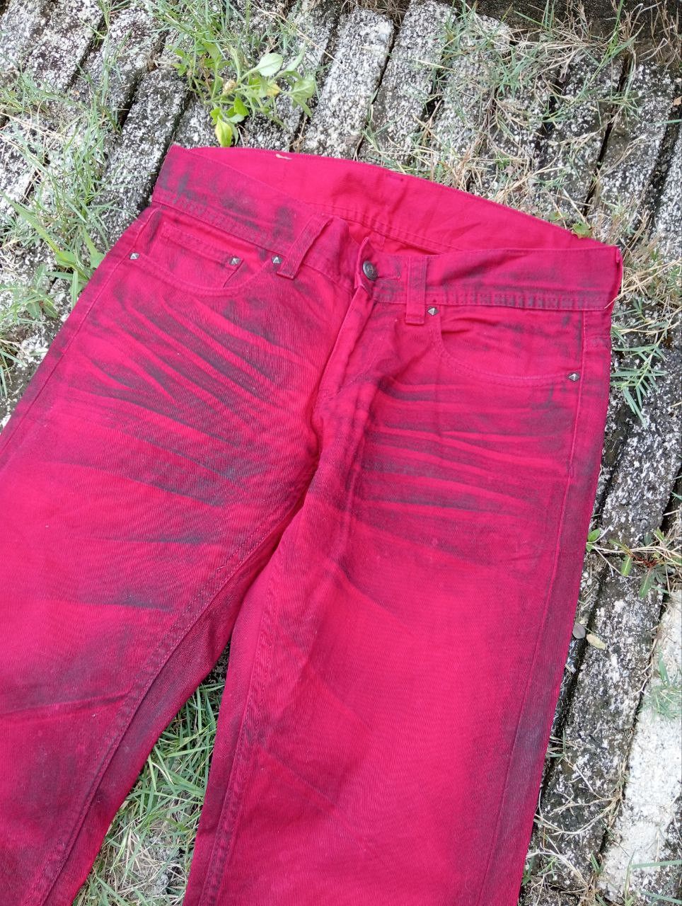 If Six Was Nine Vintage Graffity Courageux Japan Flared Pants Size US 31 - 5 Thumbnail