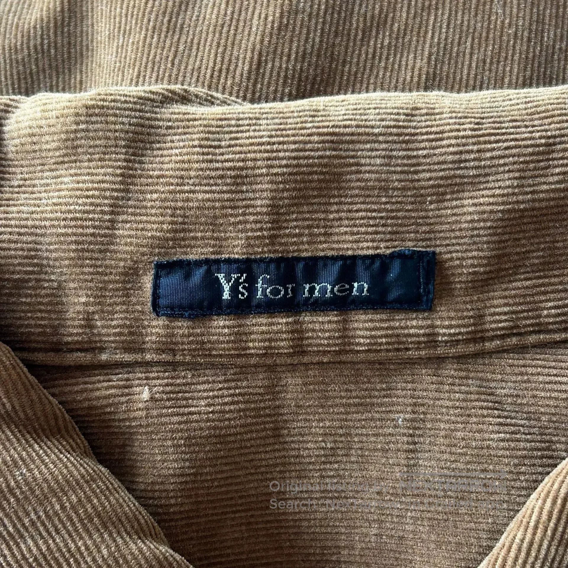Y's for Men yohji yamamoto 90s corduroy shirt. Size US M / EU 48-50 / 2 - 4 Thumbnail