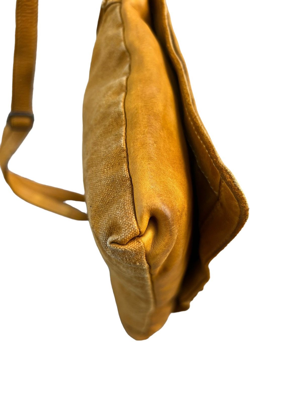 Levi's Joy Walker Plus Japan Hybrid Canvas Patina Leather Bag Size ONE SIZE - 18 Thumbnail
