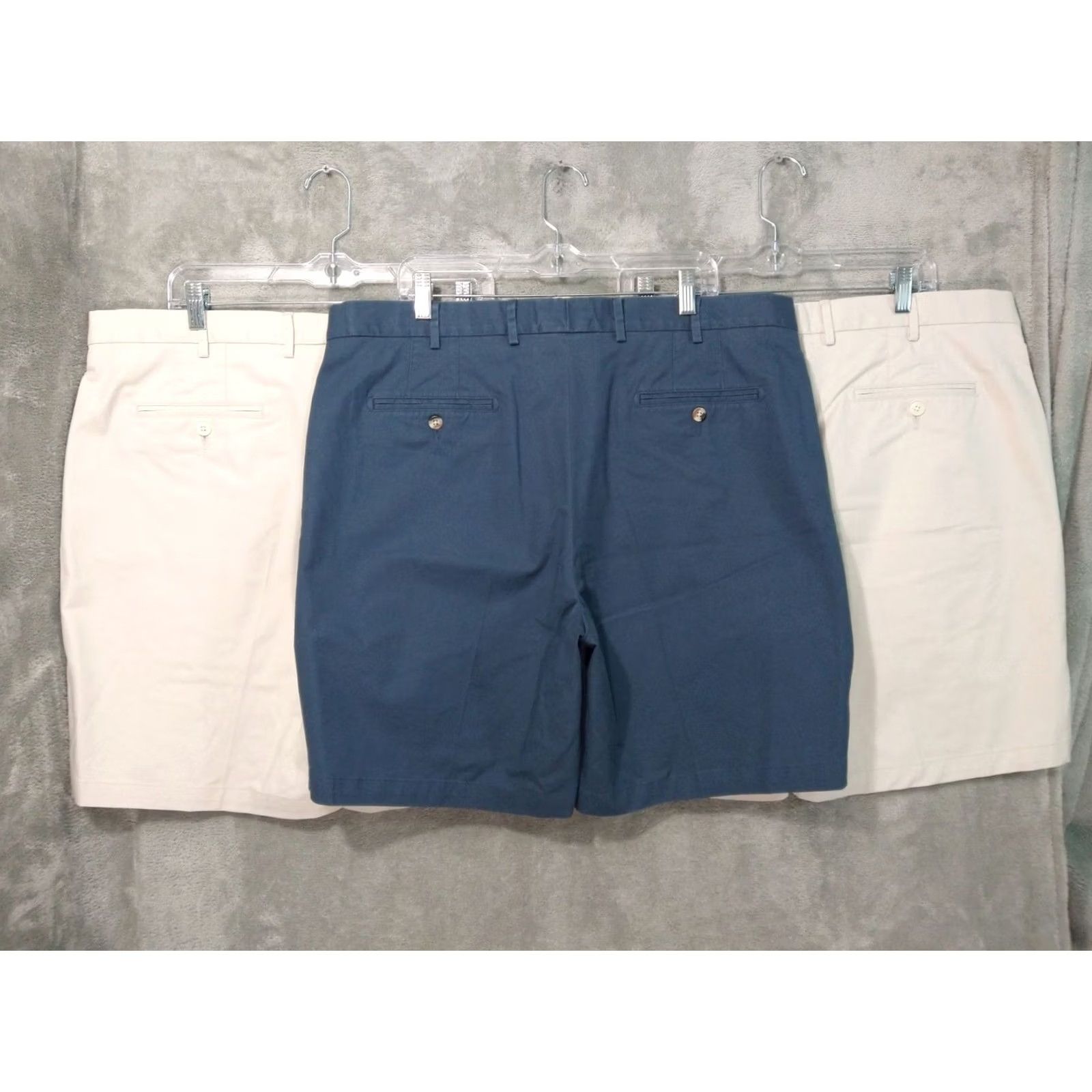 Peter Millar Peter Millar Shorts Mens 40 Chino Golf Cotton Pima 3 Pack Soft Touch Twill Pocketed Flat Front Multi Color Sports Preppy Casual Mens Size US 40 / EU 56 - 2 Thumbnail
