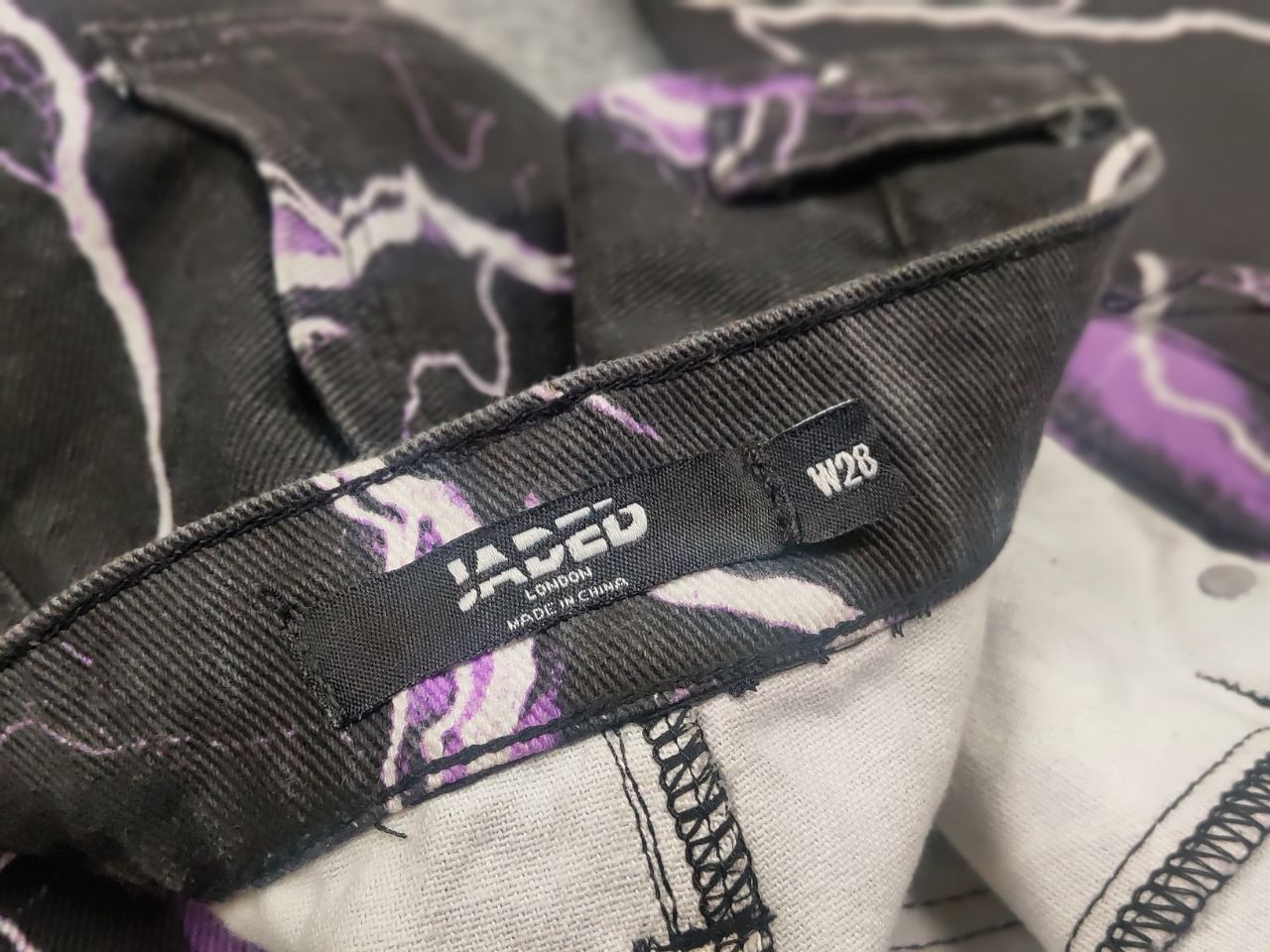 Jaded London Jaded London Skate Fit Denim Jeans l.g.b. Style Japan Y2K Size US 30 / EU 46 - 14 Thumbnail