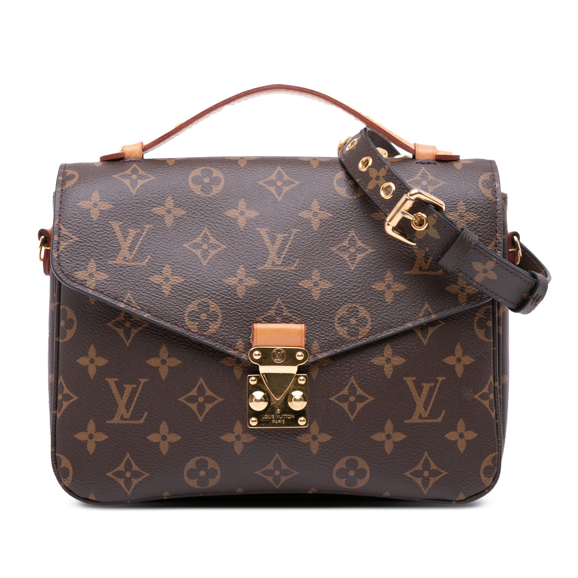 Louis Vuitton Louis Vuitton Monogram Pochette Metis Brown Size ONE SIZE - 1 Thumbnail