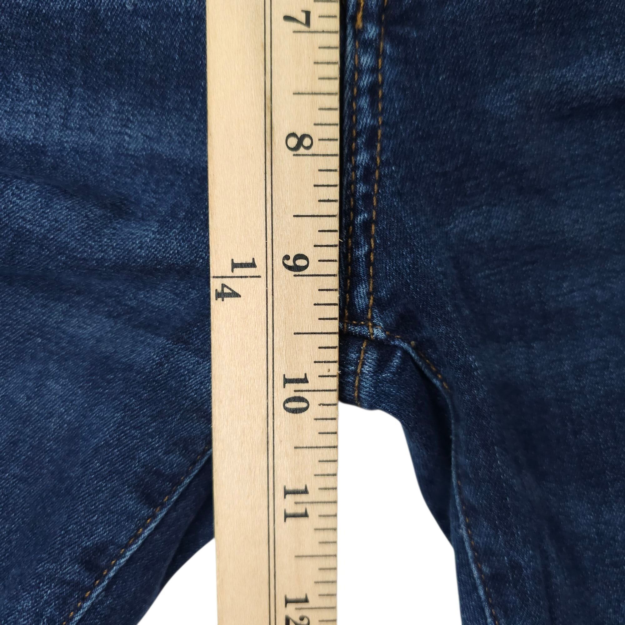 Loft Loft Modern Skinny Crop Jeans Womens Size 28/6 Mid Rise Dark Size 29" - 13 Thumbnail