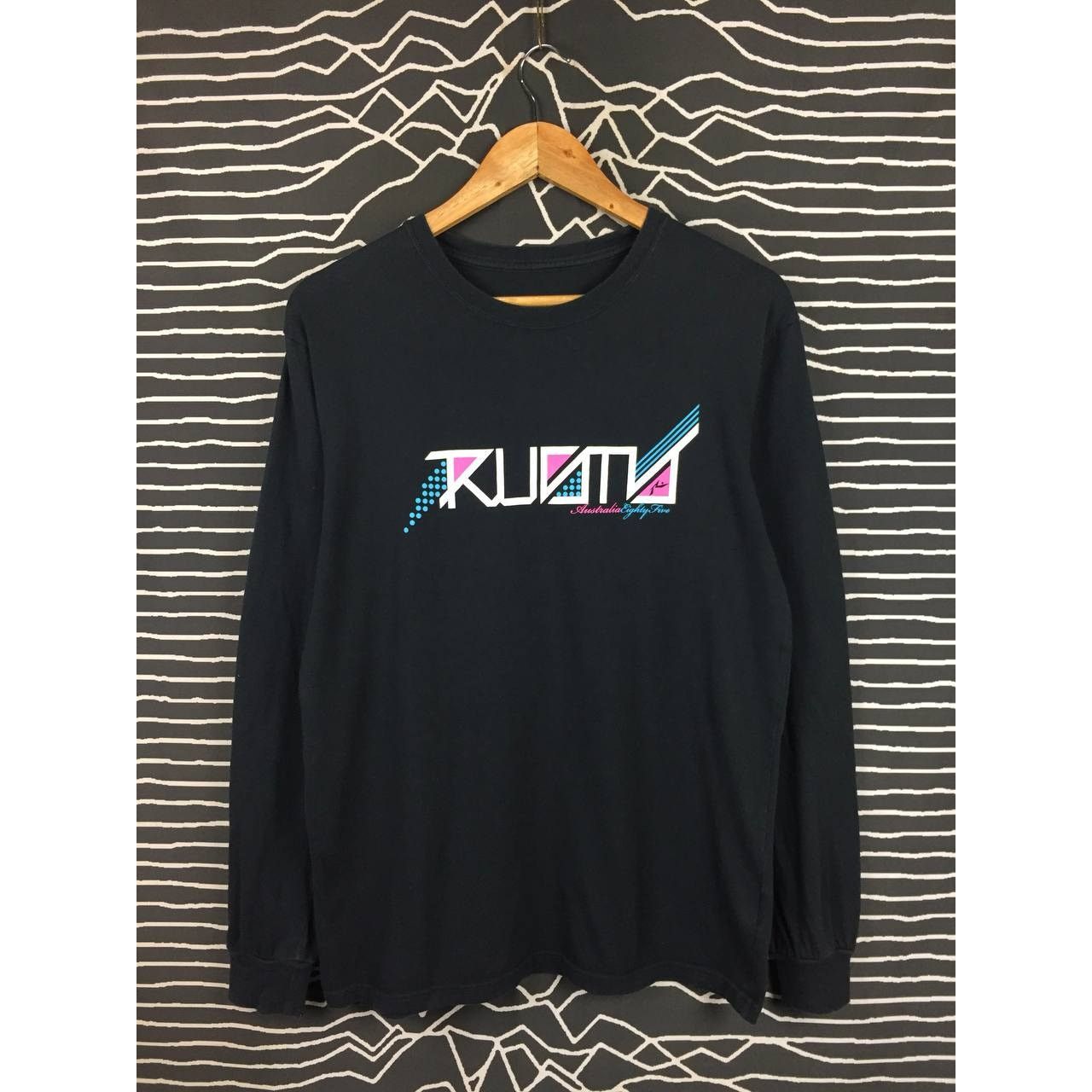 Rusty × Vintage Rusty Australian Eighty Five Logo Long Sleeve Surf Tee Size US M / EU 48-50 / 2 - 1 Thumbnail