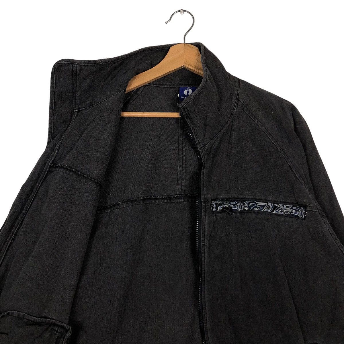 Hysteric Glamour 🔥Vintage Chore Biker Jacket Hang Ten Japan Cargo Pocket Size US M / EU 48-50 / 2 - 12 Thumbnail