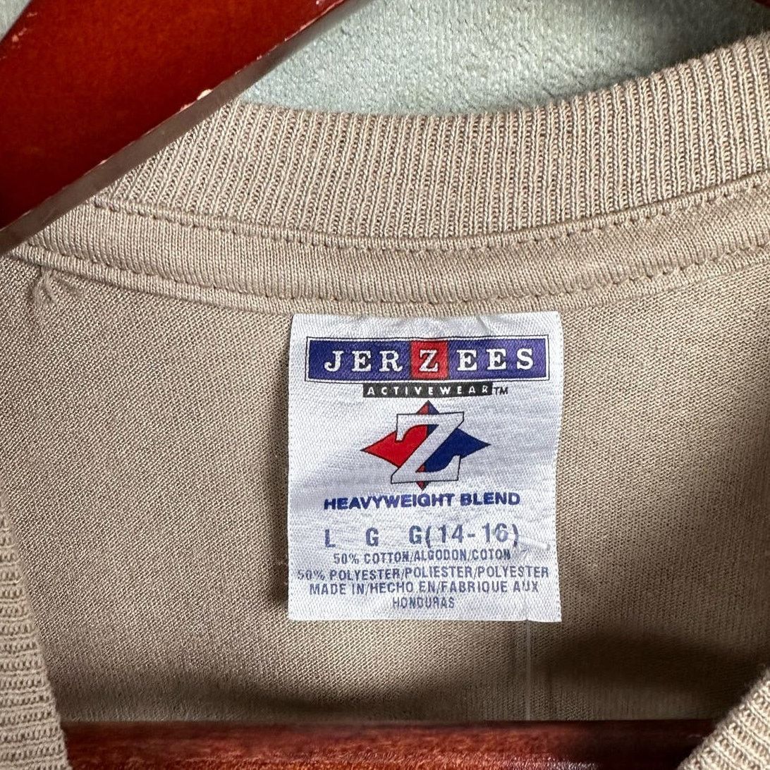 Jerzees × Vintage Vintage 90s California State T Shirt Sz L Tan Souvenir Size L / US 10 / IT 46 - 7 Thumbnail