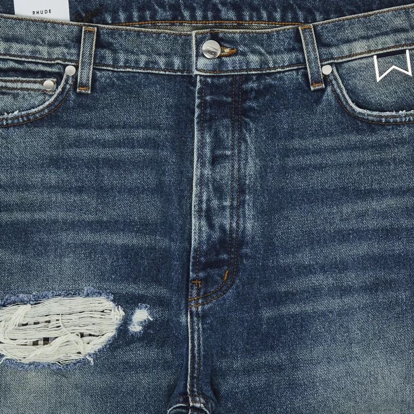 Rhude Rhude Boxer Denim Jeans Size US 33 - 3 Thumbnail
