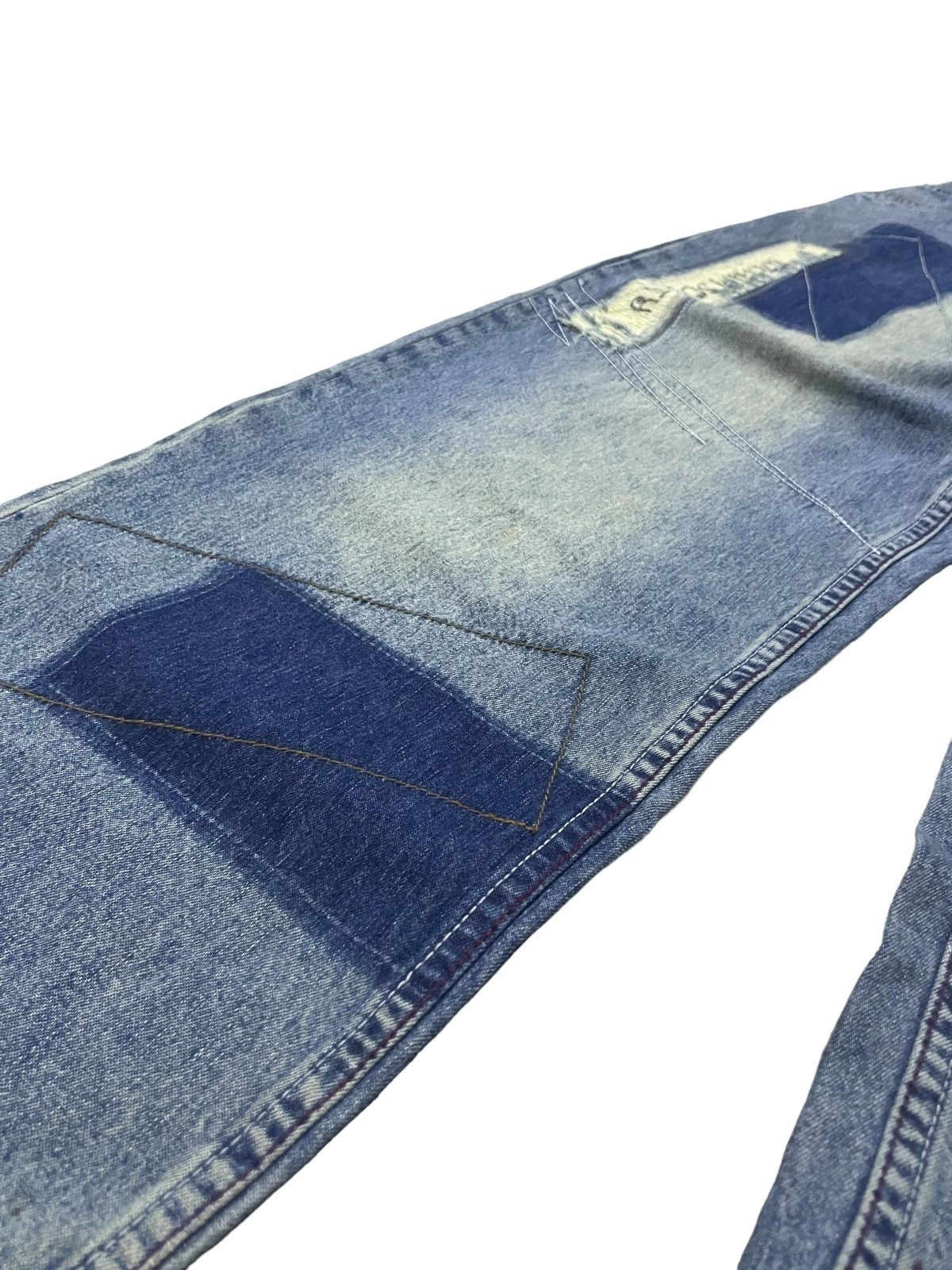 JNCO × Southpole Y2K Paco Baggy Massive Deconstructed Rap Hip Hop Jeans Denim Size US 30 / EU 46 - 12 Thumbnail