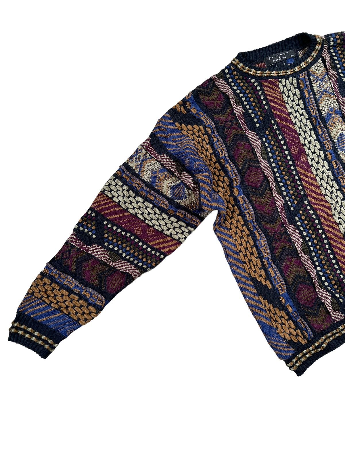 Protege × Vintage Vintage Protege Multicolour Knit Sweater Coogi Size US XL / EU 56 / 4 - 3 Thumbnail