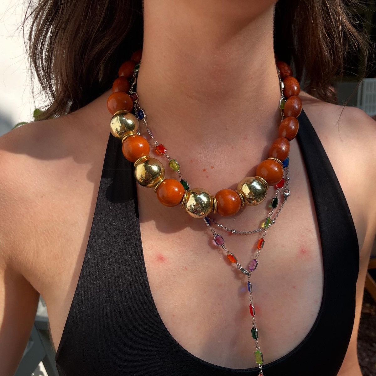 Vintage Vintage necklace Size ONE SIZE - 3 Thumbnail