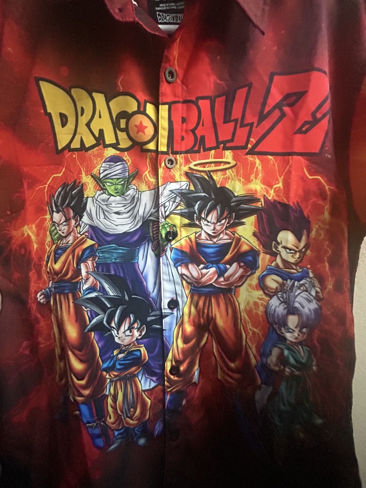 21 Men Dragon Ball Z button up MEDIUM Size US M / EU 48-50 / 2 - 5 Thumbnail