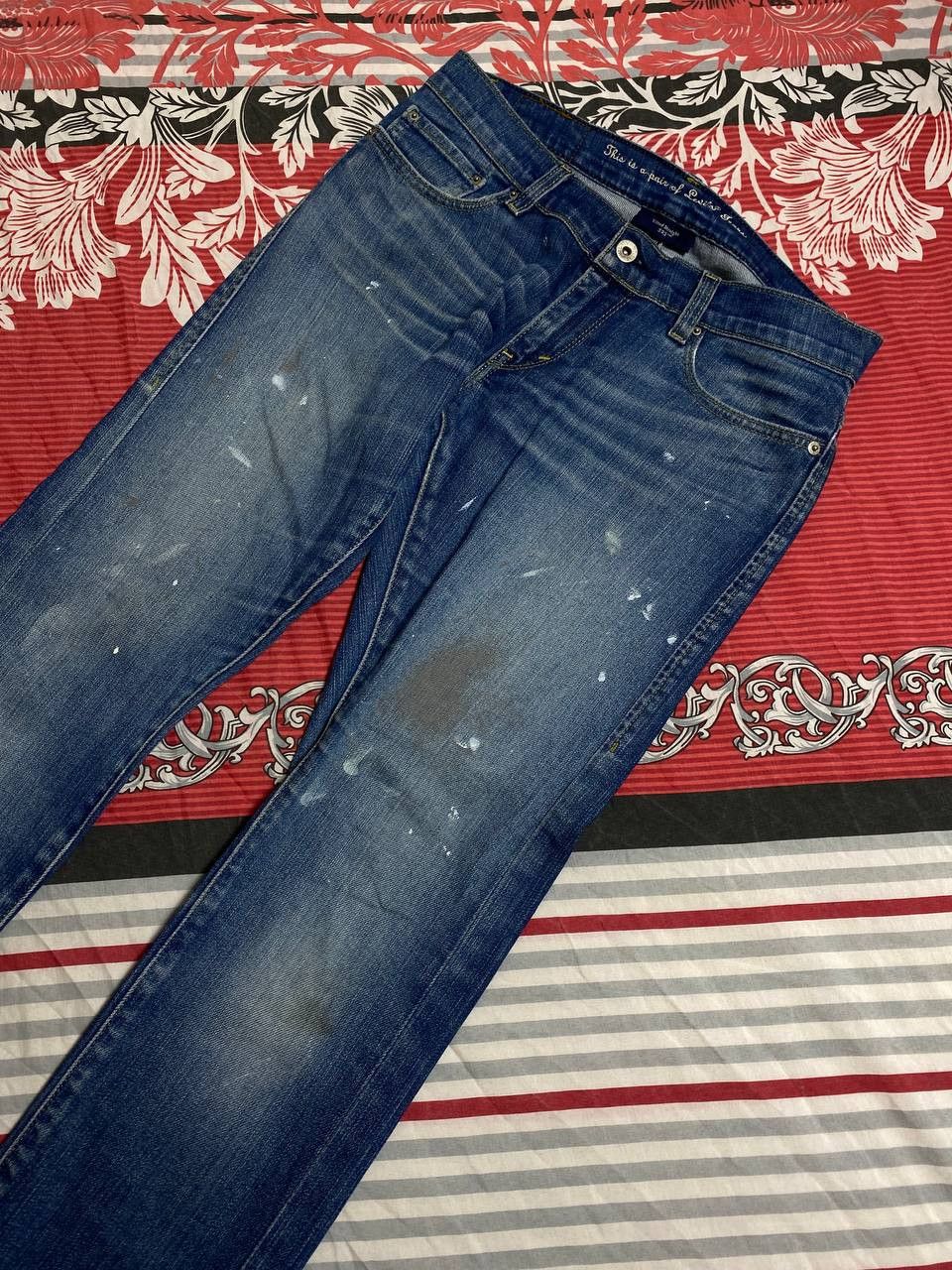 Levi's × Vintage Distressed Blue Vintage Levi's Jeans8 Denim 523 Size US 26 / EU 42 - 19 Thumbnail