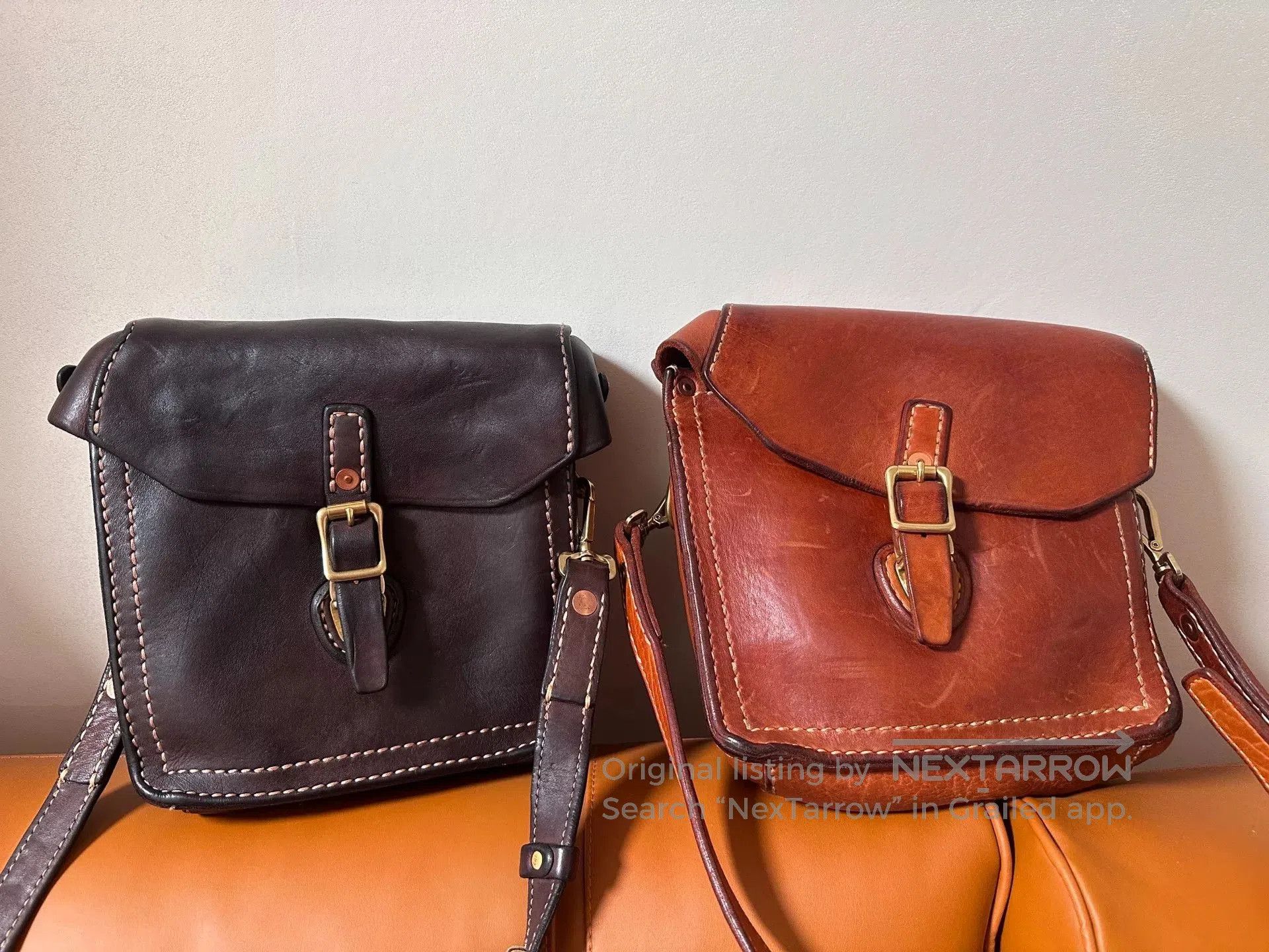Other Handcrafted Horse Leather French Schoolbag. Size ONE SIZE - 4 Thumbnail