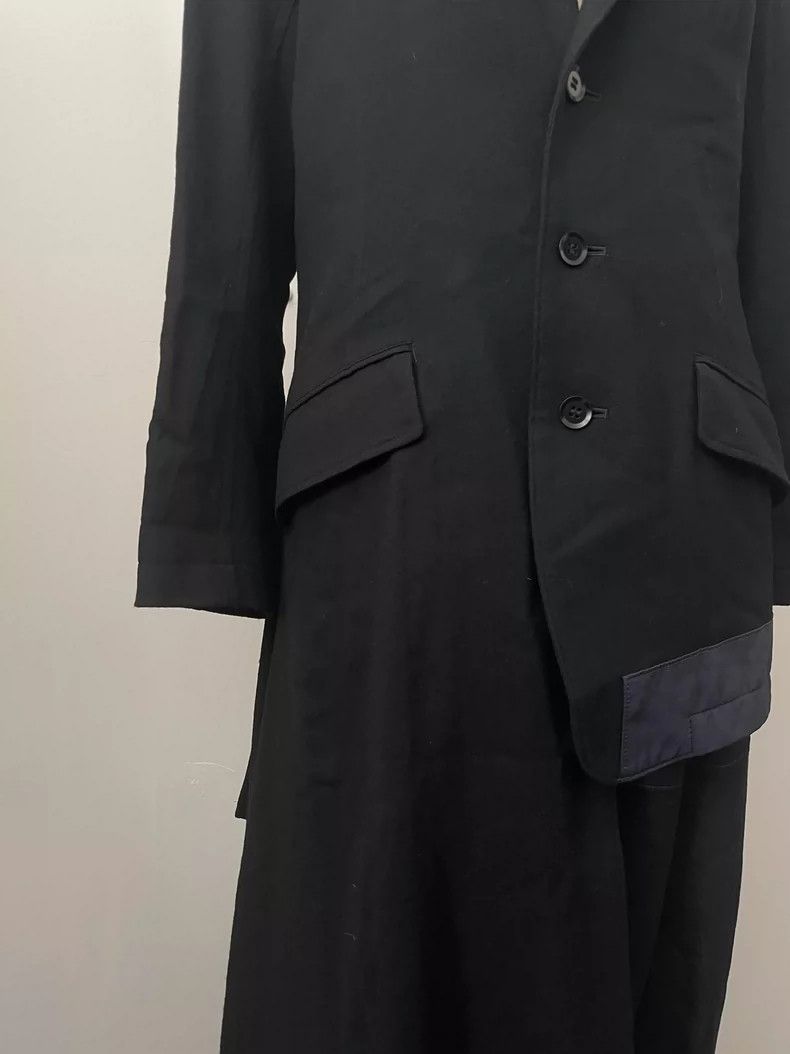 Yohji Yamamoto yohji Yamamoto size 1 Medieval Asymmetric Jacket Wide Leg Size 36R - 3 Thumbnail