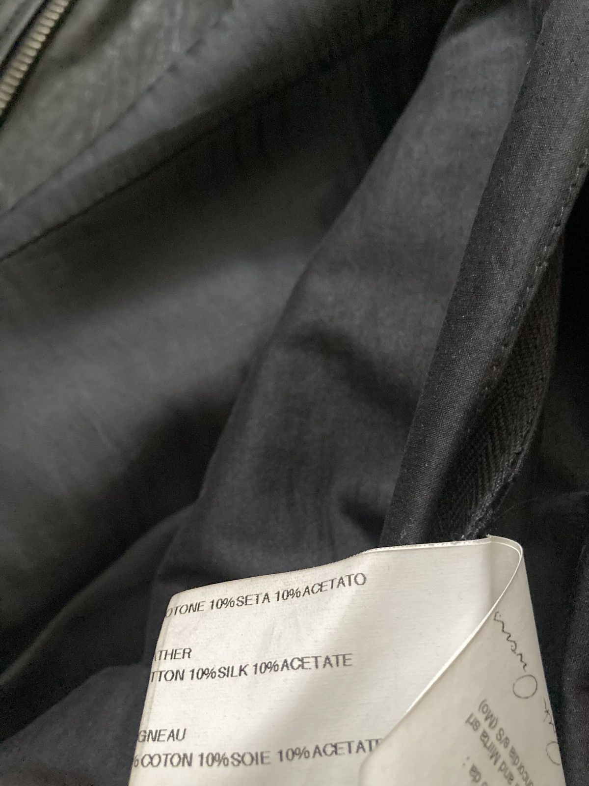 Rick Owens FW09 "CRUST" Hammered Lamb Stooges Leather Jacket Rick Owens Size US XL / EU 56 / 4 - 16 Thumbnail