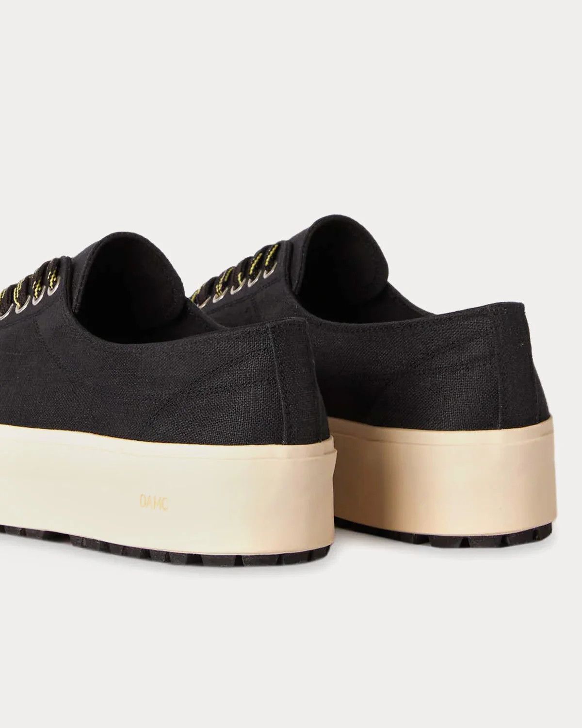 OAMC o1y0225 Logo Low-Top Sneakers in Black/Ivory Size US 10 / EU 43 - 3 Thumbnail
